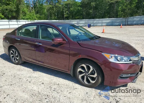 2016 Honda Accord Exl из США, поврежденный, VIN 1HGCR2F87GA018951